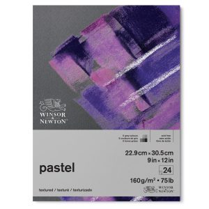 Winsor & Newton Pastelpapier Blok 6 Grijstonen 160Gr 22.9x30.5cm 24 Vel