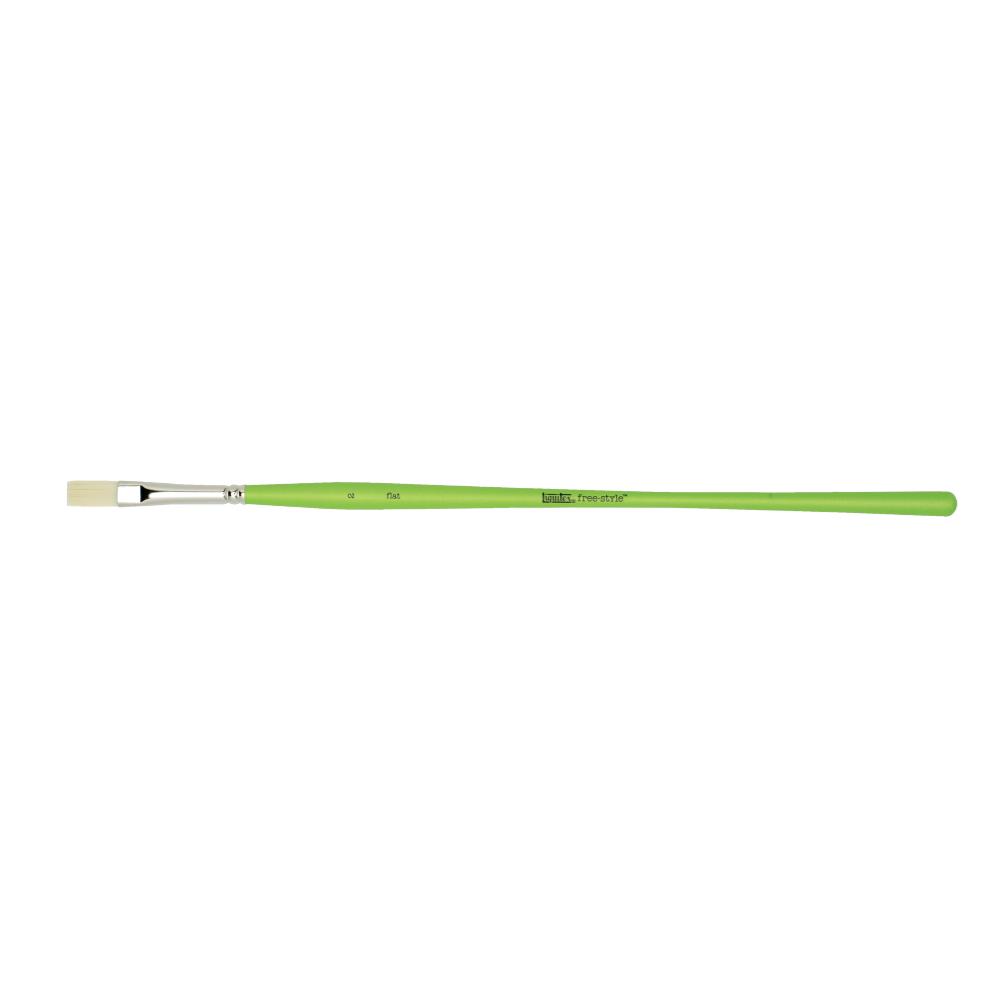 Liquitex Free Style Green Brush Plat No 2