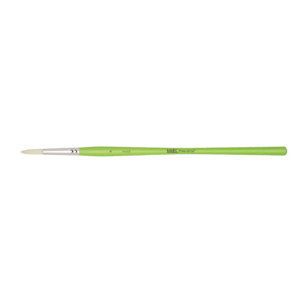 Liquitex Free Style Green Brush Rond No 6