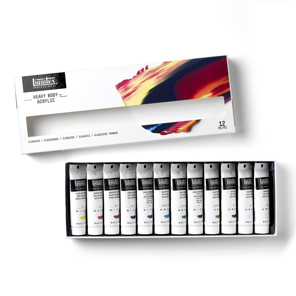 Liquitex Heavy Body Set Klassiek 12x59ml