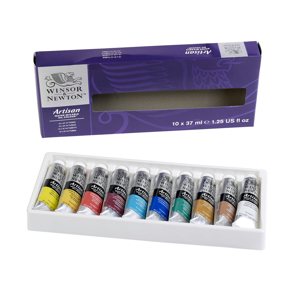 Winsor & Newton Artisan Water Mixable Oil Colour Set 10x37ml