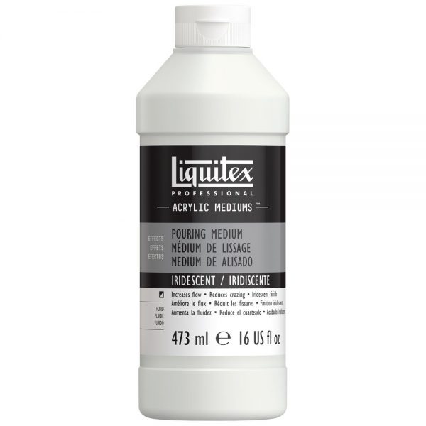 Liquitex Professional Mediums, Iridescent Pouring Medium
