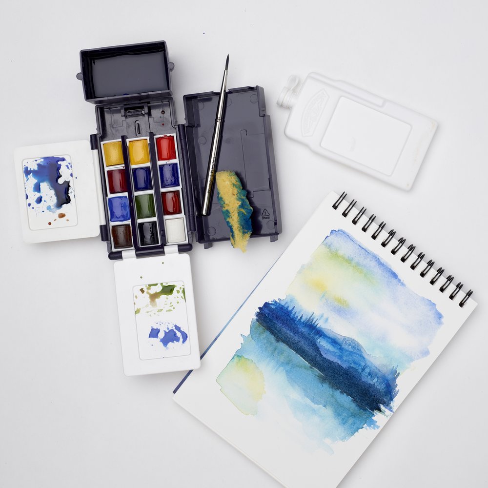 Winsor & Newton Cotman Water Colour Field Box 12 halve napje