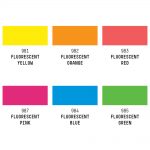 Liquitex Professional Heavy Body Acrylic Set 6X59ml Fluorescent