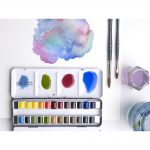 Winsor & Newton Professional Water Colour 24 x halve nap Set Lightweight