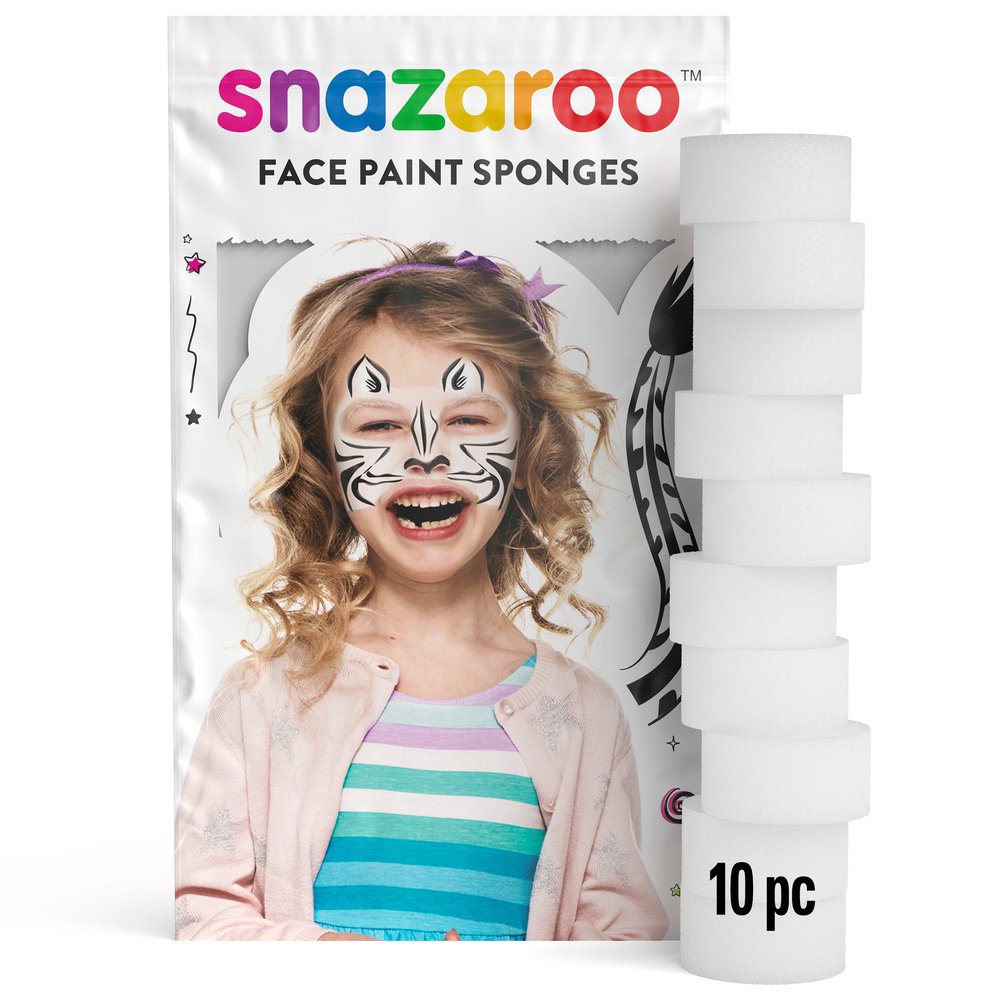 Snazaroo 10 Schminksponsjes Set