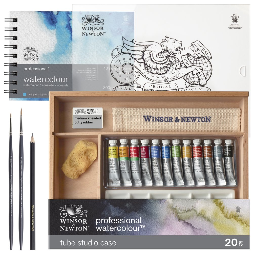 Winsor & Newton Professional Watercolour 12 Tube Reis set