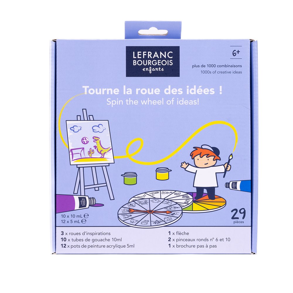 Lefranc Bourgeois Enfants Creatieve Set Draai aan het Wiel van Ideeën