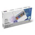 Winsor & Newton New Cotman Water Colour Painting Plus Set 12x8ml