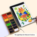 Viviva Watercolor Pans Set - Spring 16 Kleuren