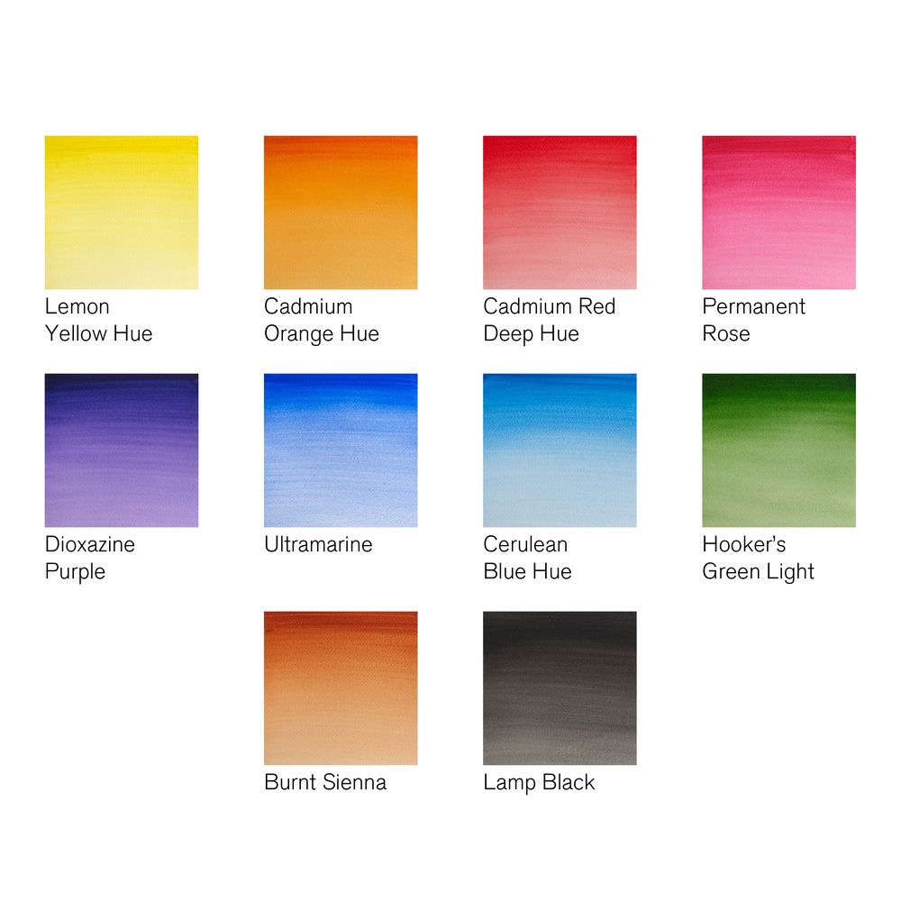 Winsor & Newton Cotman Watercolour 10x5ml Beginners Set