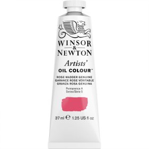 Winsor & Newton Artists' Oil Colour 37ml Tube Rose Madder Genuine ROW