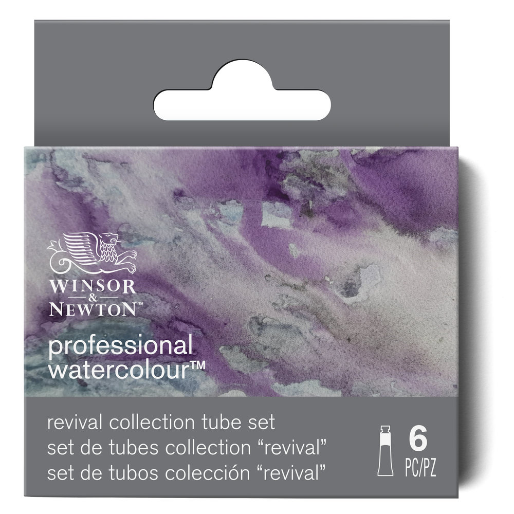 Winsor & Newton Professional Watercolour Revival Collection 6 Tubes