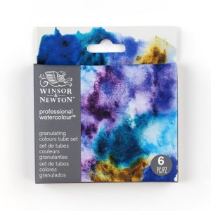 Winsor & Newton Professional Watercolour 6x5ml Tuben Granulation Set ROW