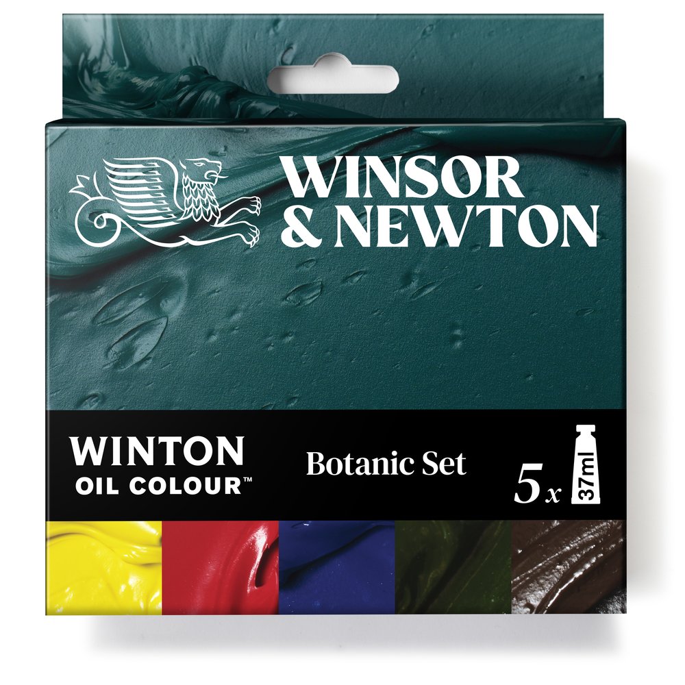 Winsor & Newton Winton Oil Colour Botanic Set x5