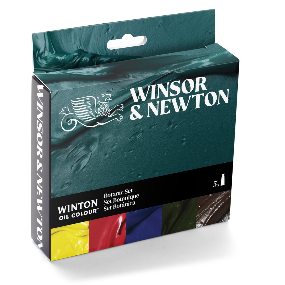 Winsor & Newton Winton Oil Colour Botanic Set x5