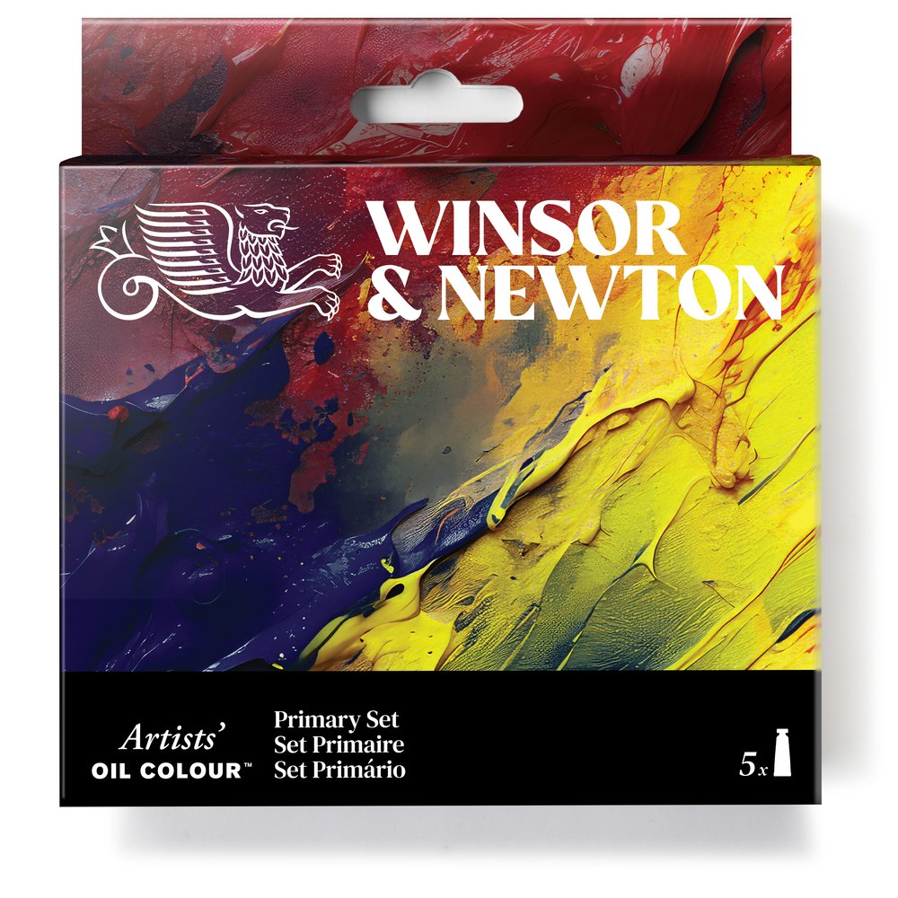 Winsor & Newton Artists Oil Colour Primary Set x5 ROW