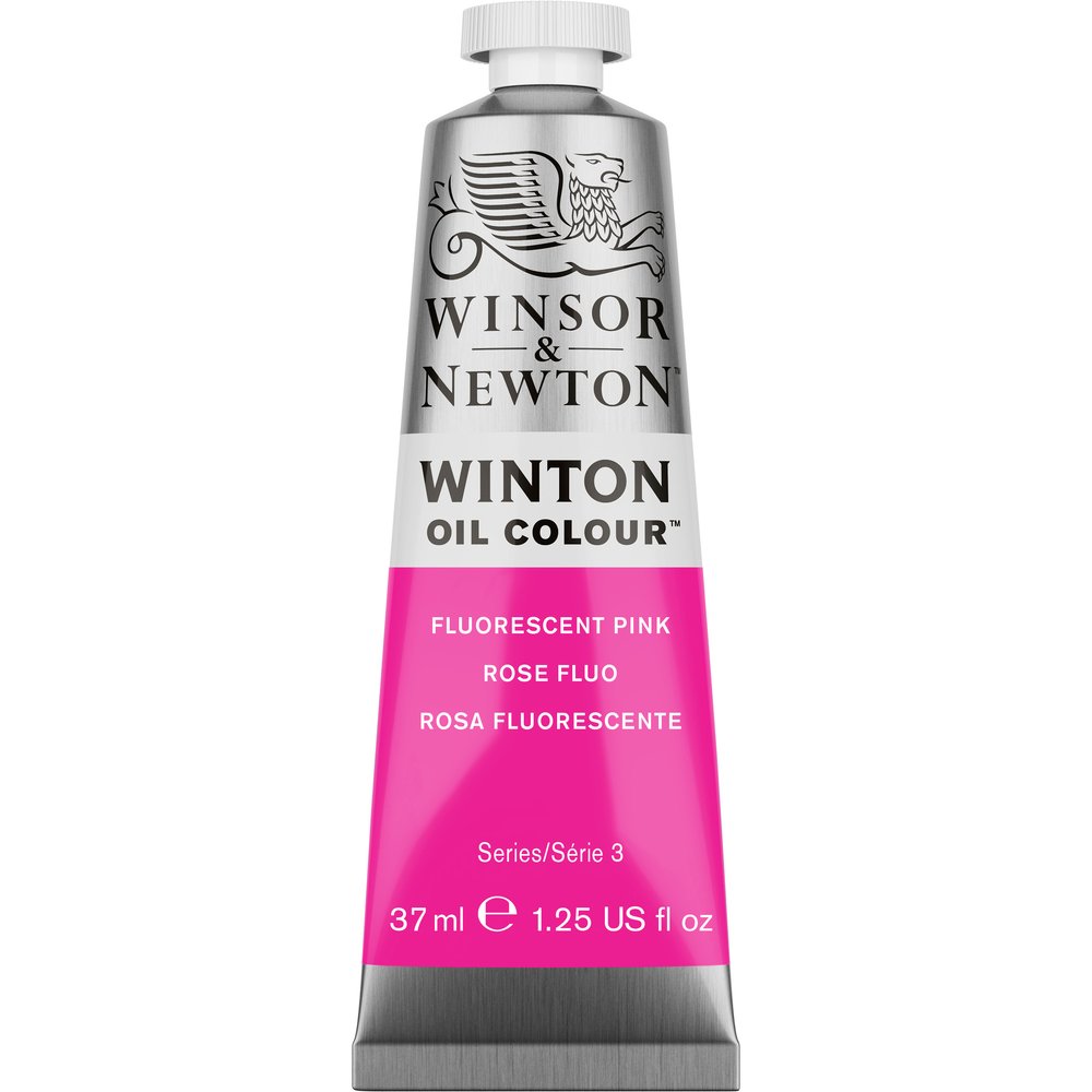 Winsor & Newton Winton Oil Colour 37ml Tube Fluo Pink