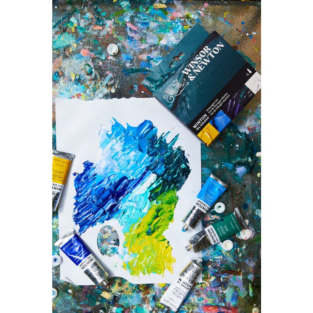 Winsor & Newton Winton Oil Colour Seascapes Set x5