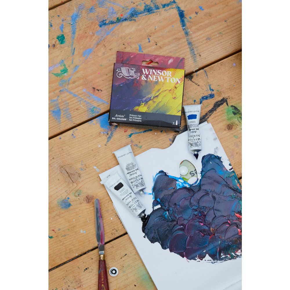 Winsor & Newton Artists Oil Colour Primary Set x5 ROW