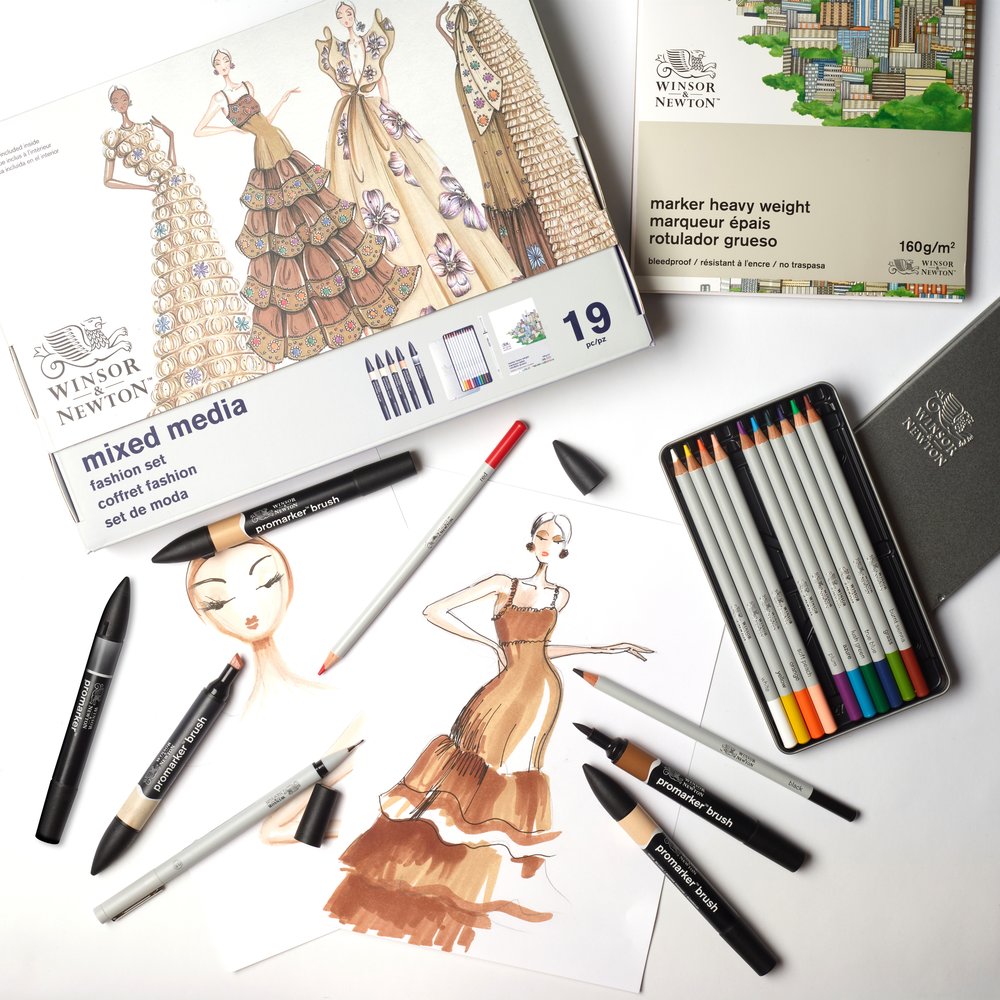 Winsor & Newton Mixed Media Set - Fashion
