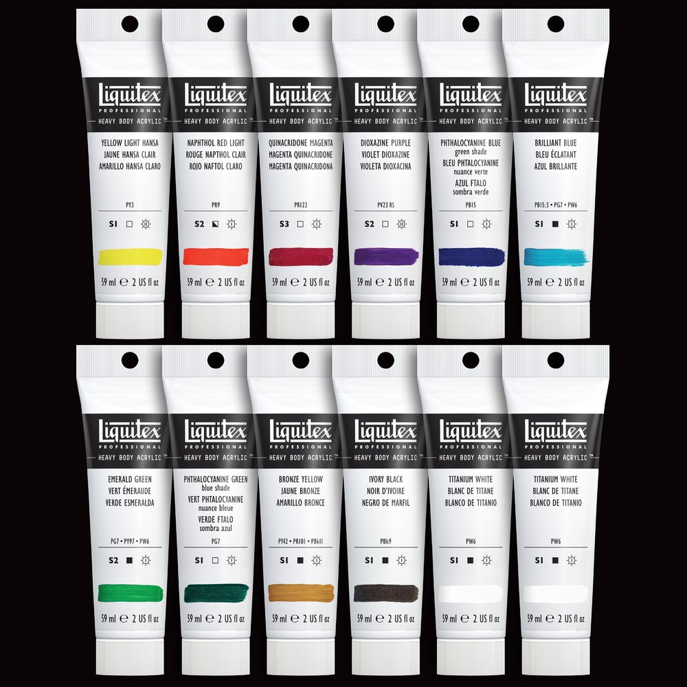 Liquitex Heavy Body Set Klassiek 12x59ml