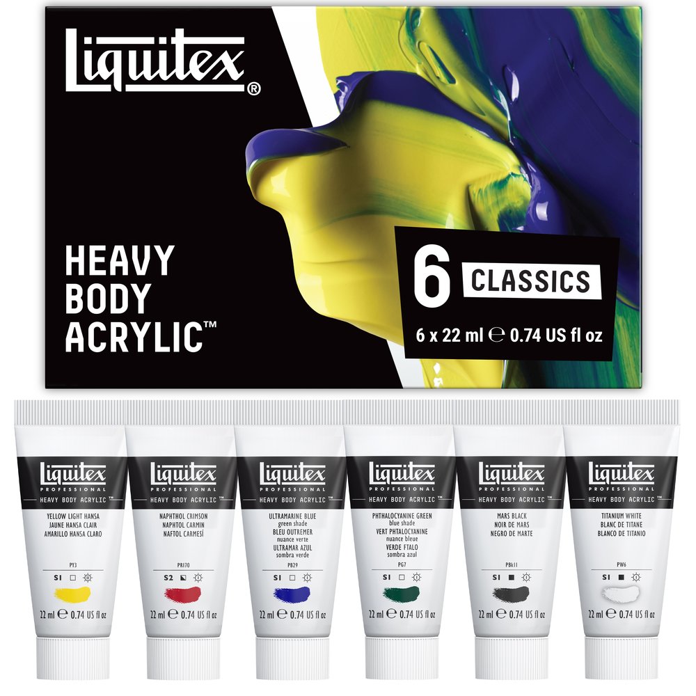 Liquitex Heavy Body Color Set 6X22ml
