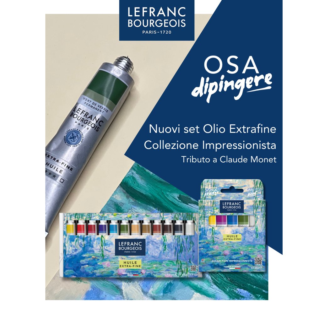 Lefranc Bourgeois Extra Fine Oil Giverny Set 12X20ml