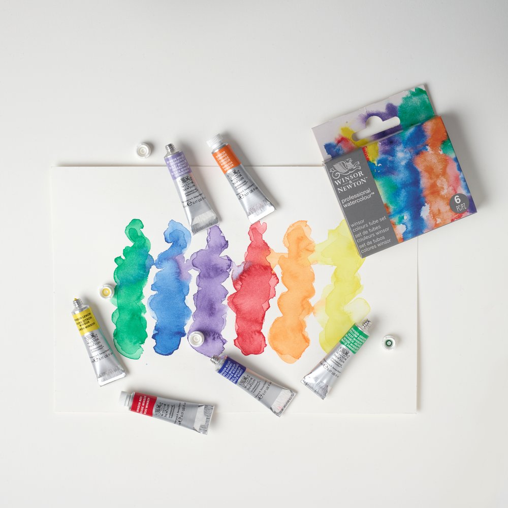 Winsor & Newton Professional Watercolour Winsor Set 6x5ml Tubes