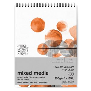 Winsor & Newton Mixed Media Blok 30 vel 250gr 22,9x35,6cm