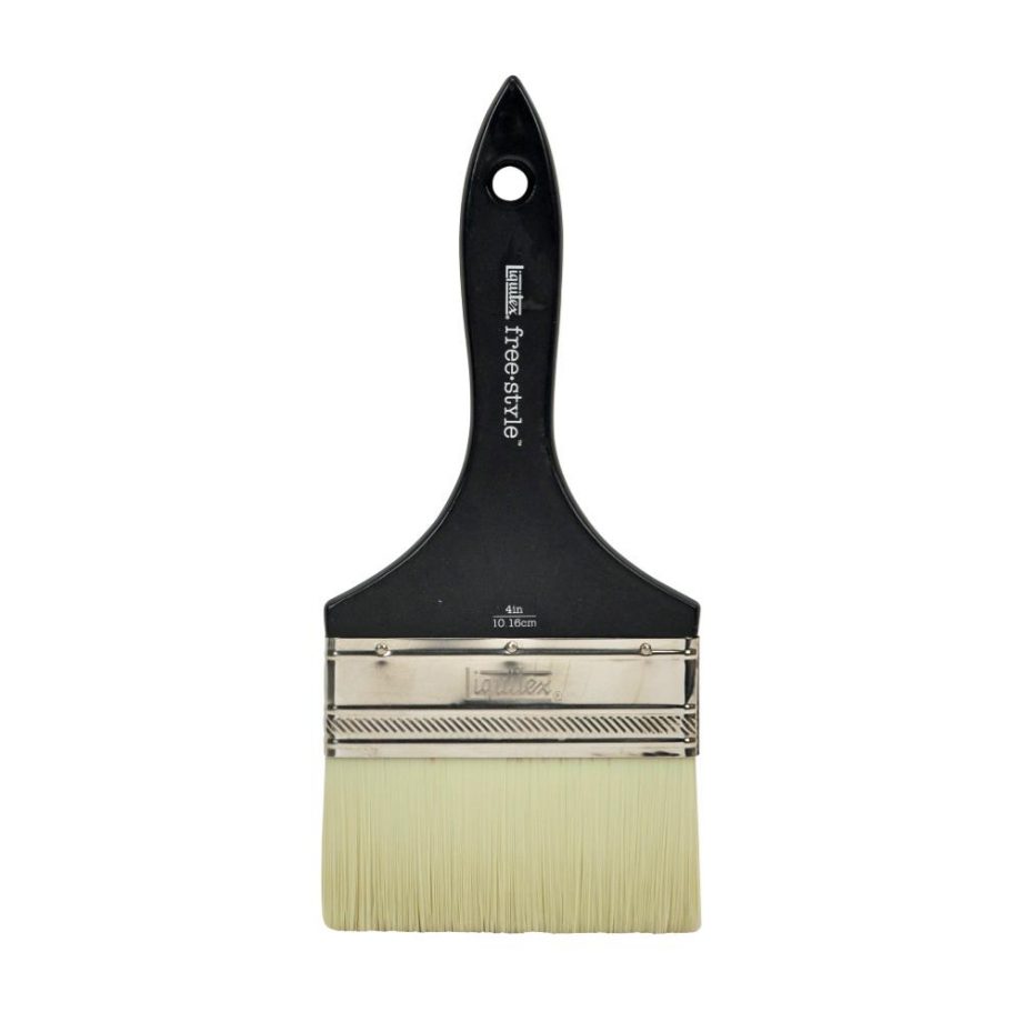 Liquitex Professional Short Handle Broad Brush - Flat 4