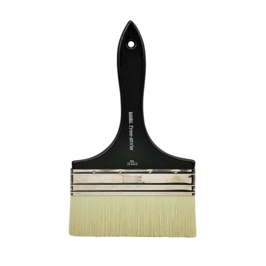 Liquitex Professional Short Handle Broad Brush - Flat 6