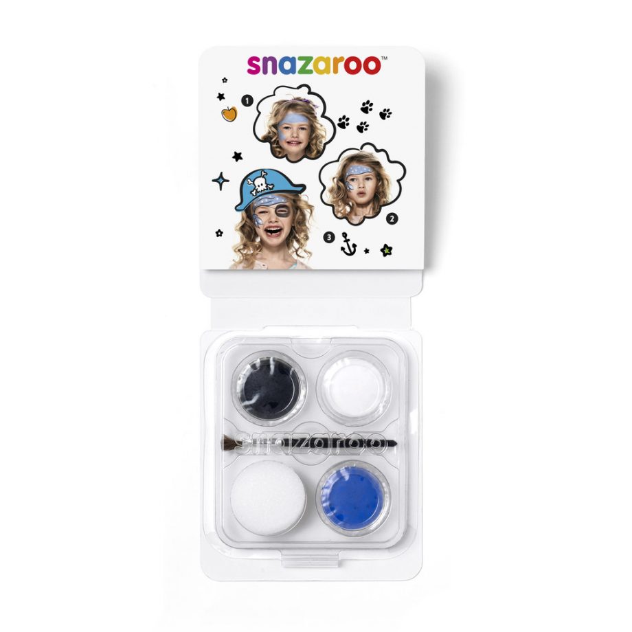 Snazaroo Mini Face Paint Kit Blue Pirate - ROW