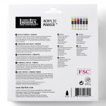 Liquitex Professional Acrylic Marker Set - 6x15mm - Vibrants