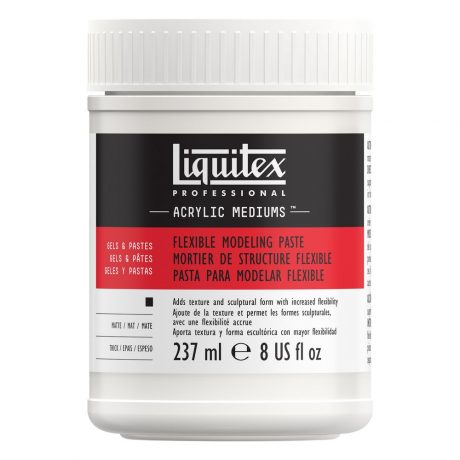 Liquitex Professional Mediums, Flexible Modeling Paste