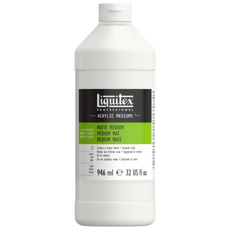 Liquitex Professional Mediums, Matte Medium