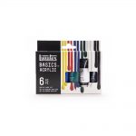 Basics Acrylic Primary Colours Set - 6x22ml