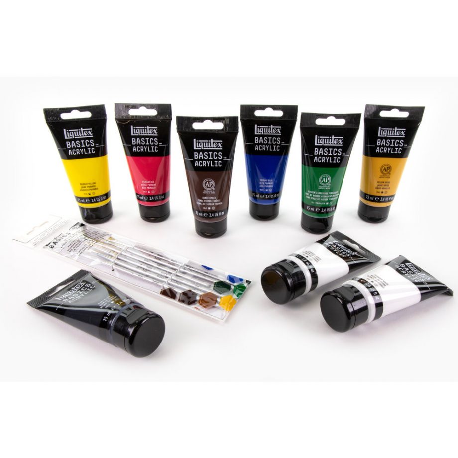 Liquitex Basics Acrylic - Acrylic Starter Box