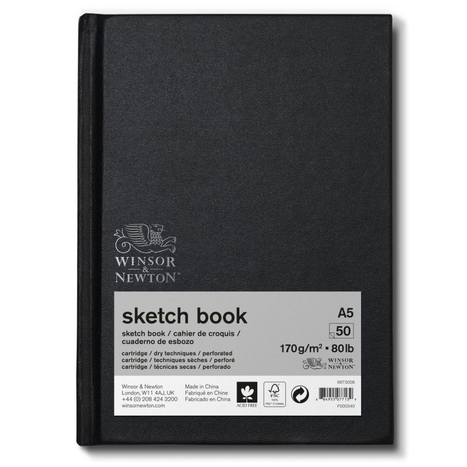 Winsor & Newton Hardbound Sketchbook 170gsm A5