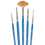 Winsor & Newton Cotman Short Handle Brush 5 Pack