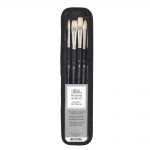 Winsor & Newton Artist's Oil Brush Long Handle 5 Pack