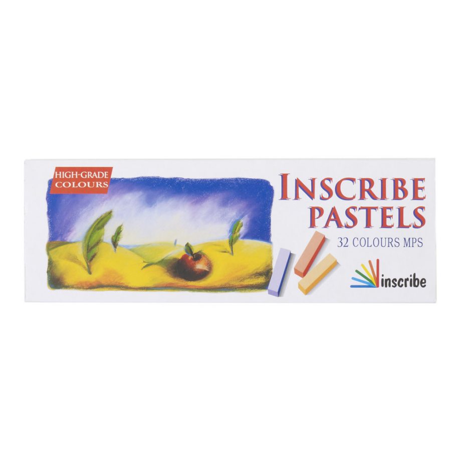 Inscribe Set of 32 Assorted Soft Pastels