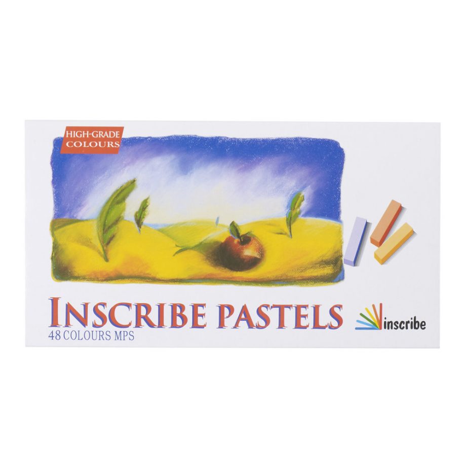 Inscribe Set of 48 Assorted Soft Pastels