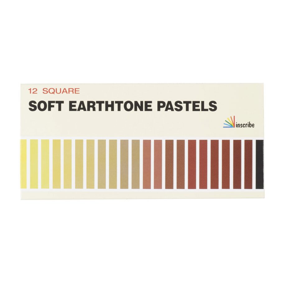 Inscribe Set of 12 Earthtone Soft Pastels