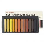 Inscribe Set of 12 Earthtone Soft Pastels