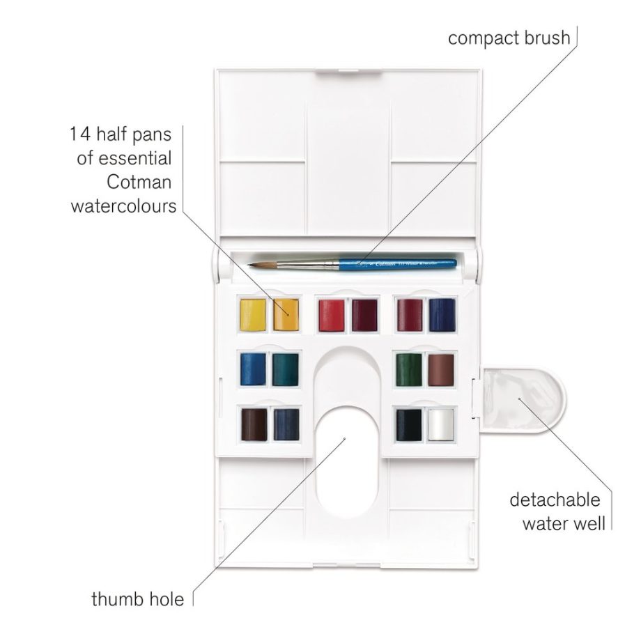 Cotman Watercolour Field Set