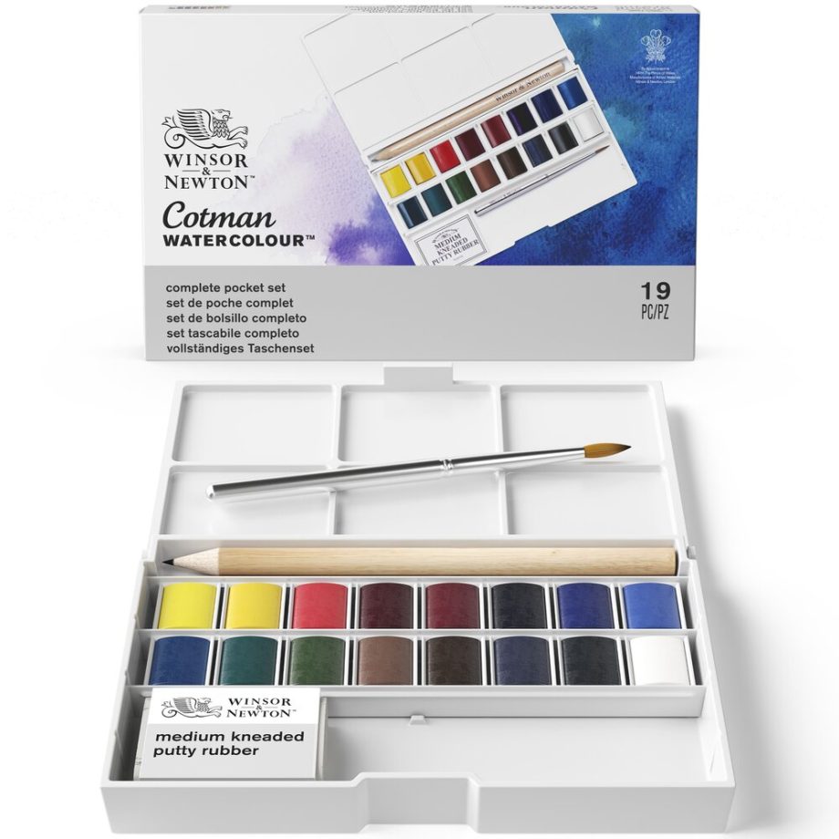 Cotman Watercolour Complete Pocket Set