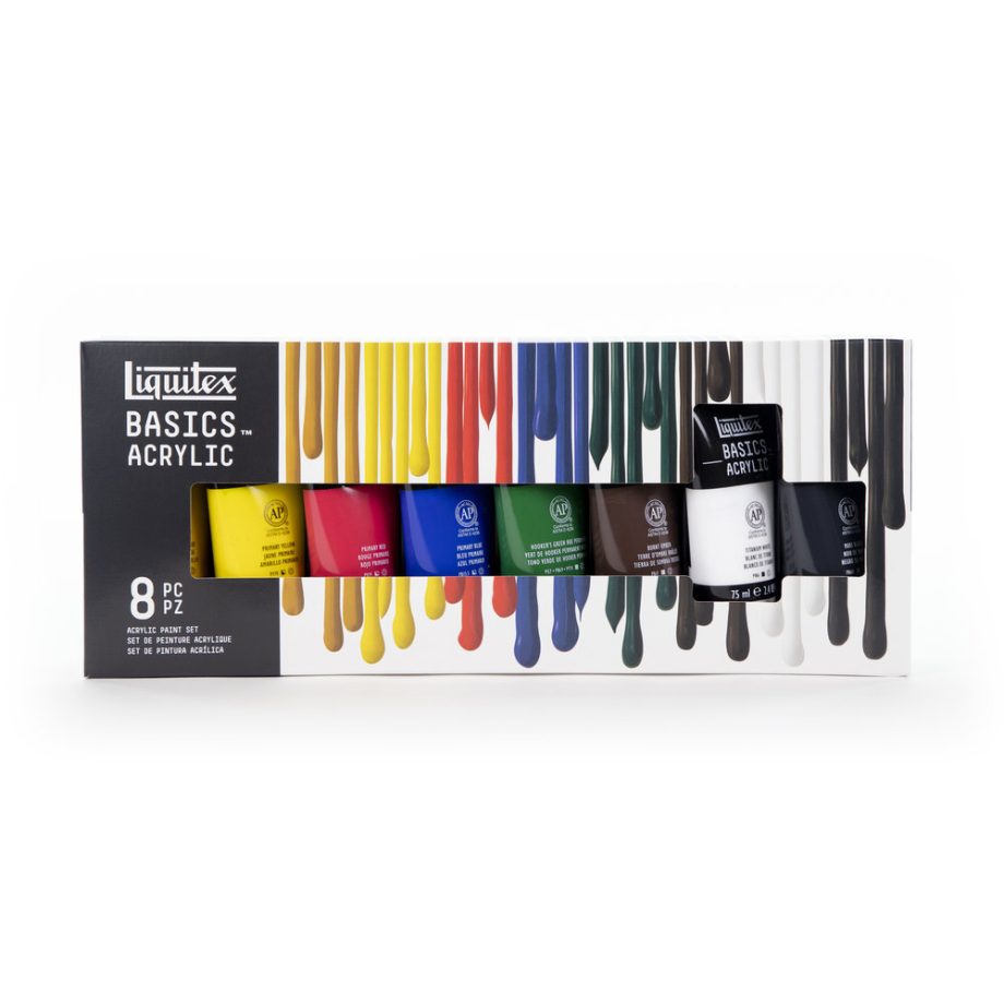 Liquitex Basics Acrylic Set - 8x75ml