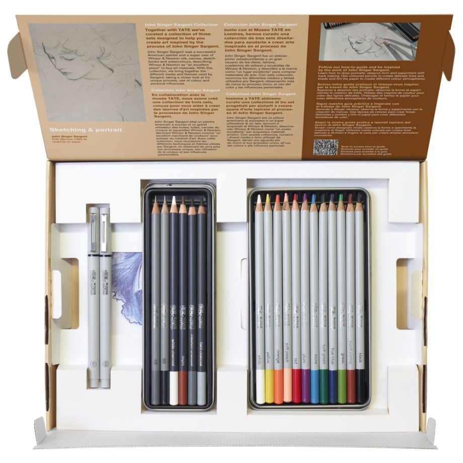 Winsor & Newton John S. Sargent collection Drawing set - Sketching & portrait