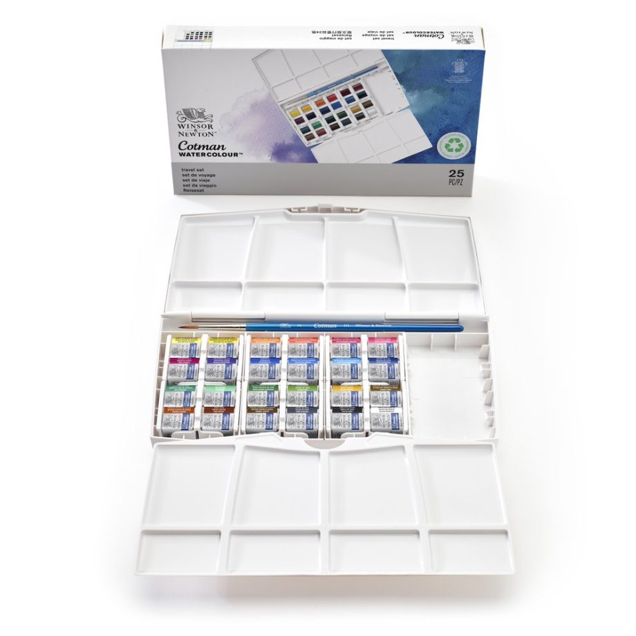 Cotman Watercolour Travel Set